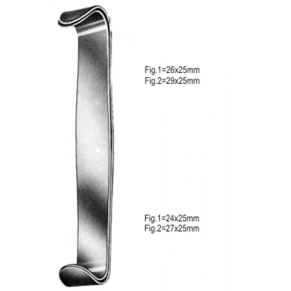 18.0034.01 Parker Ekartör Çift Taraflı 18cm Fig.1