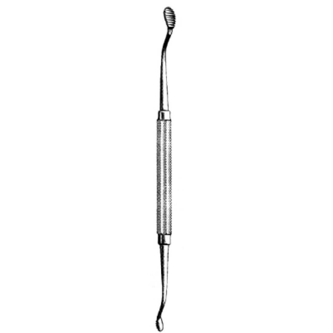 28.0450.12 Miller Kemik Raspası Çift Taraflı Normal Kesim 18cm Fig.12