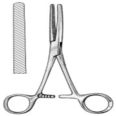 52.0200.16 Doyen Baby Bağırsak Forsepsi Düz 16cm