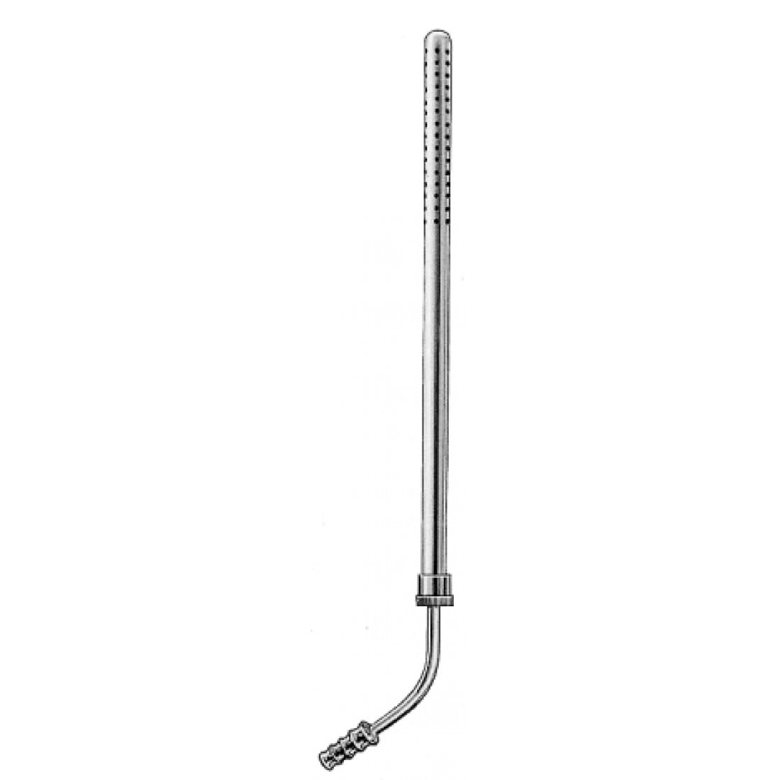 06.0422.08 Poole Aspirasyon Tüpü Eğri 8mm/23Fr. 22cm