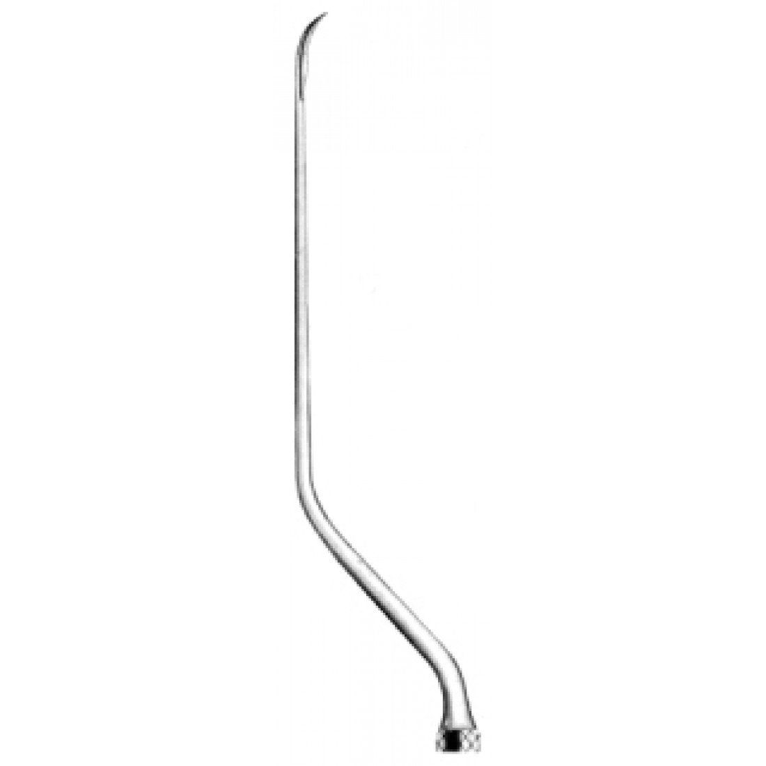 30.0432.19 Koos Mikro Vessal Bıçak  Açılı, Keskin 19cm