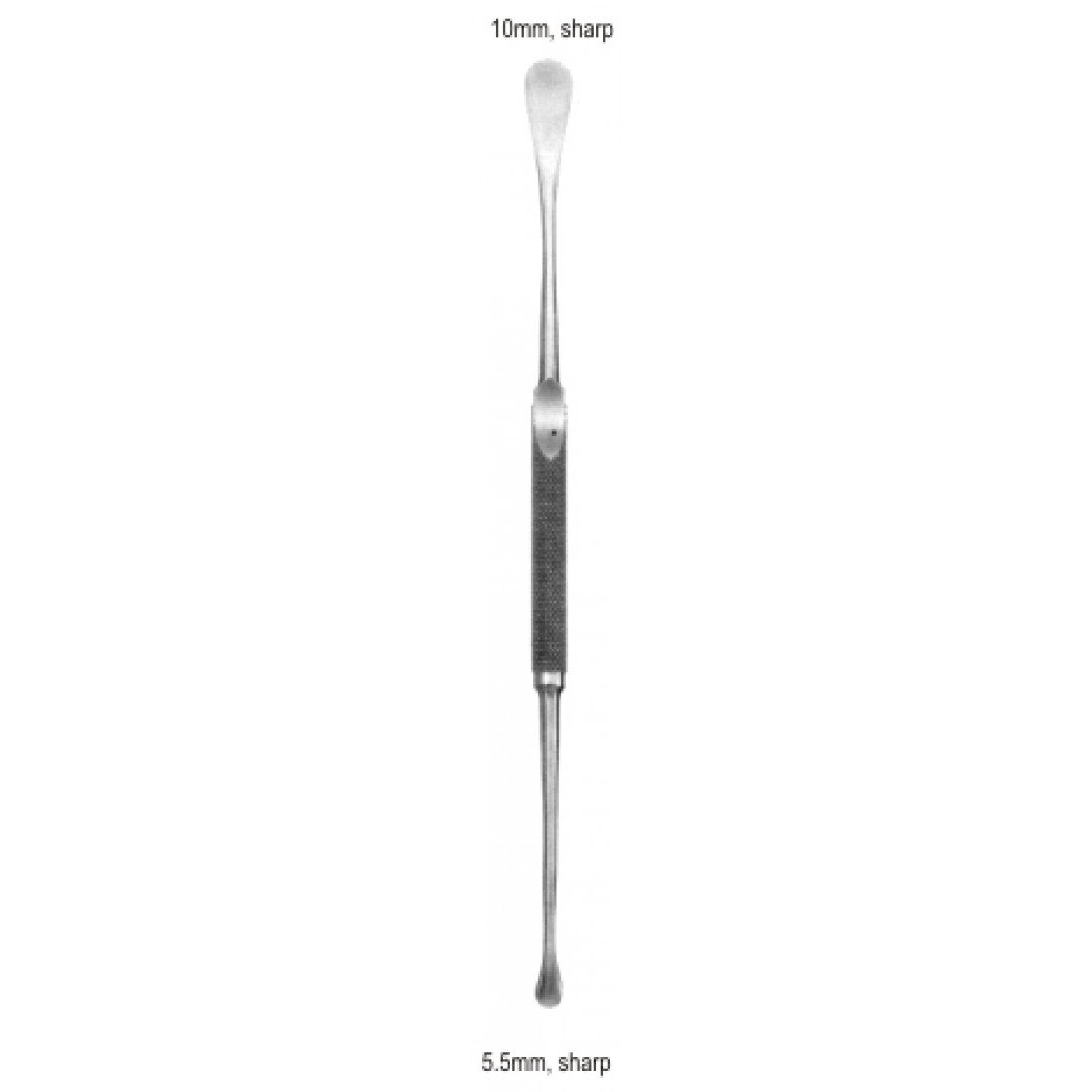 49.0504.20 Henderson Periost Elevatör Keskin/Keskin 10x5.5mm 20cm