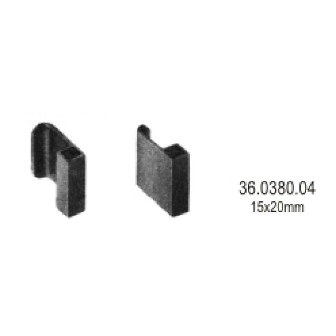36.0380.04 Sadece Bıçaklar , Struck Ekartör İçin 15x20mm, Çift