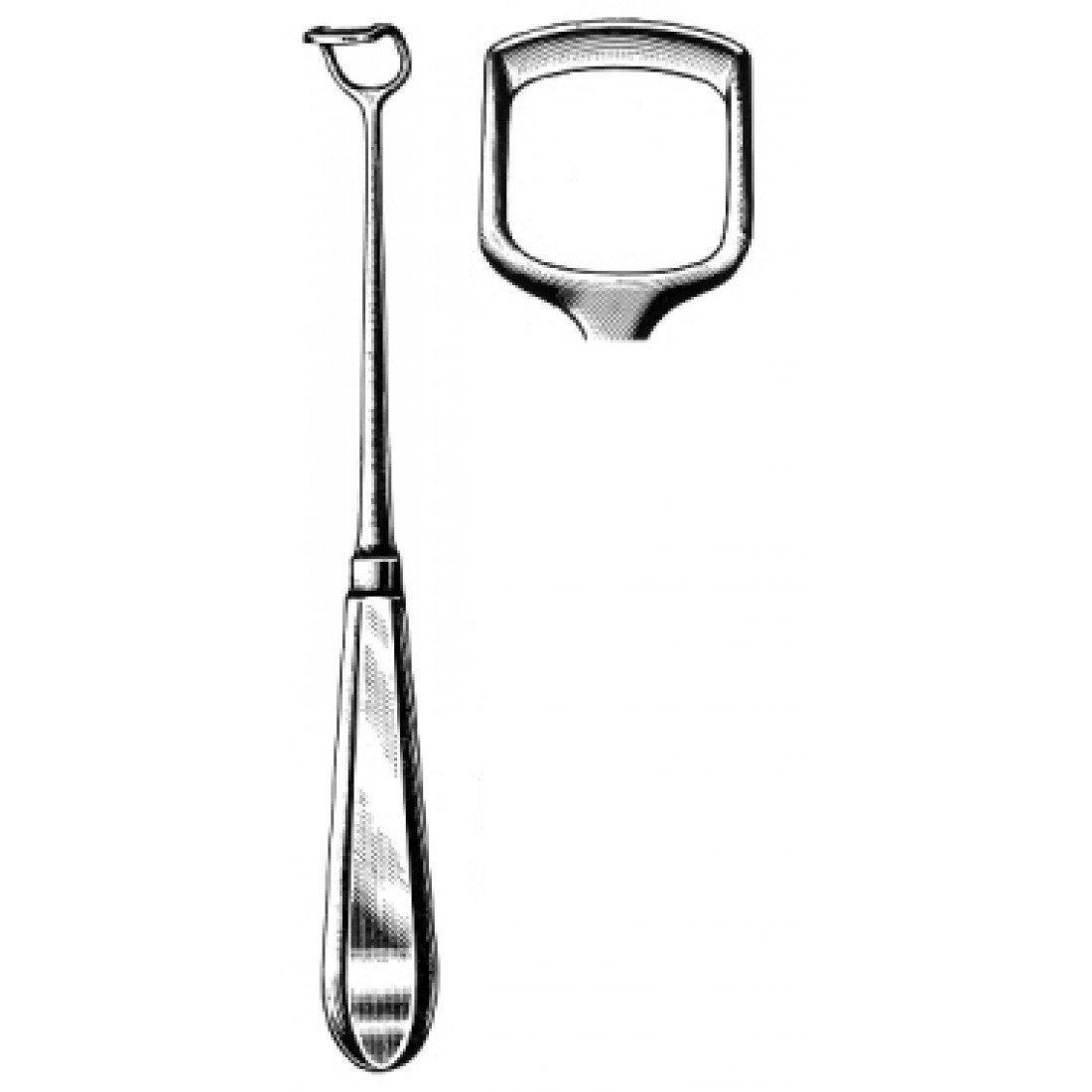 46.0850.06 Beckmann Adenoid Küret 20mm, 22cm Fig.6