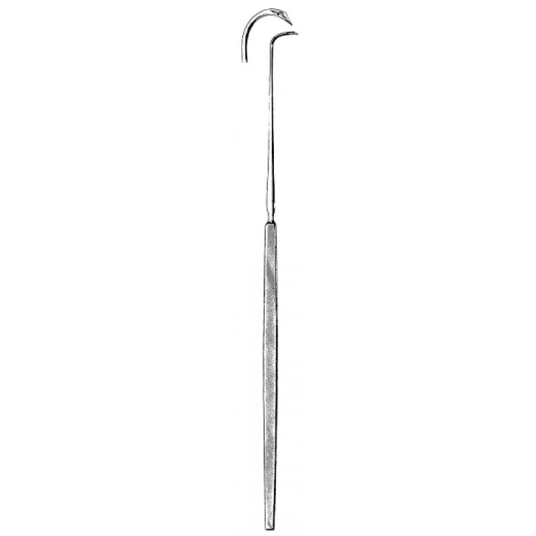 50.0020.25 Durham Tonsil İğnesi Sol 25cm