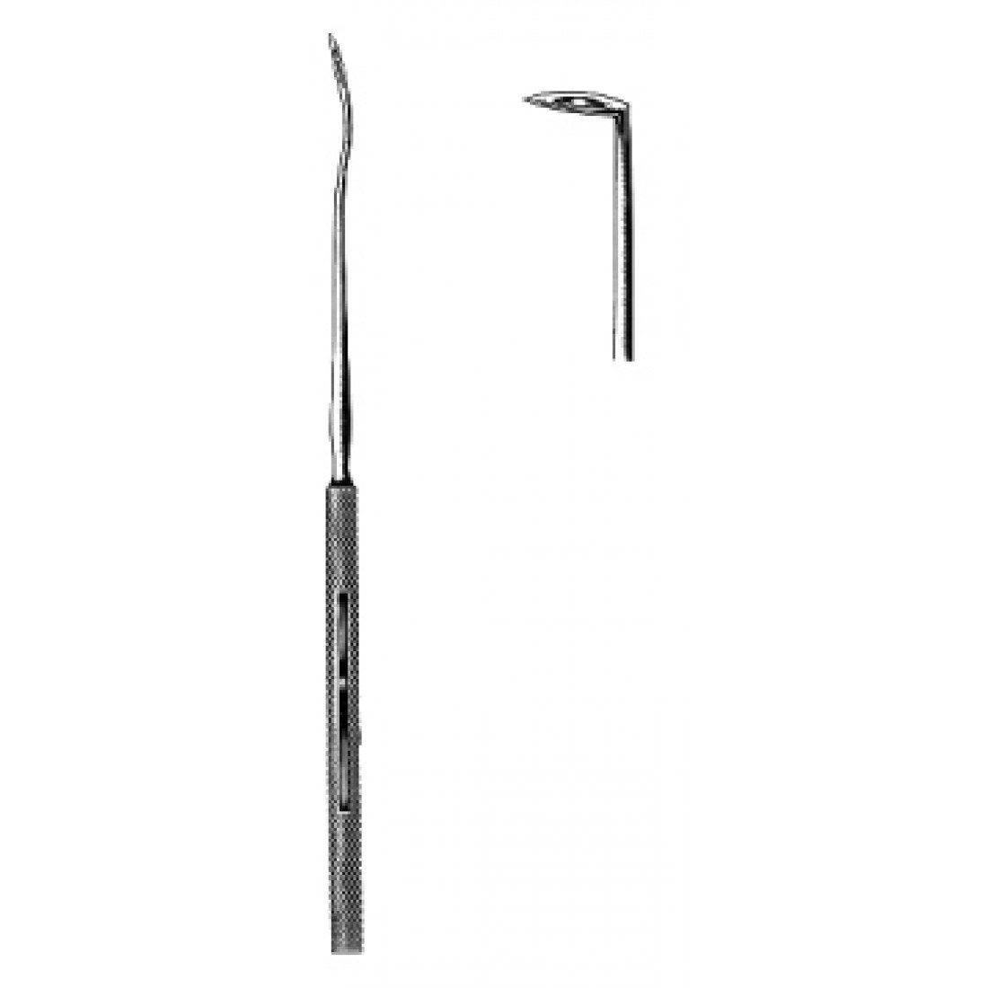 46.0774.08 Yankauer Septum Sütur İğnesi 17cm