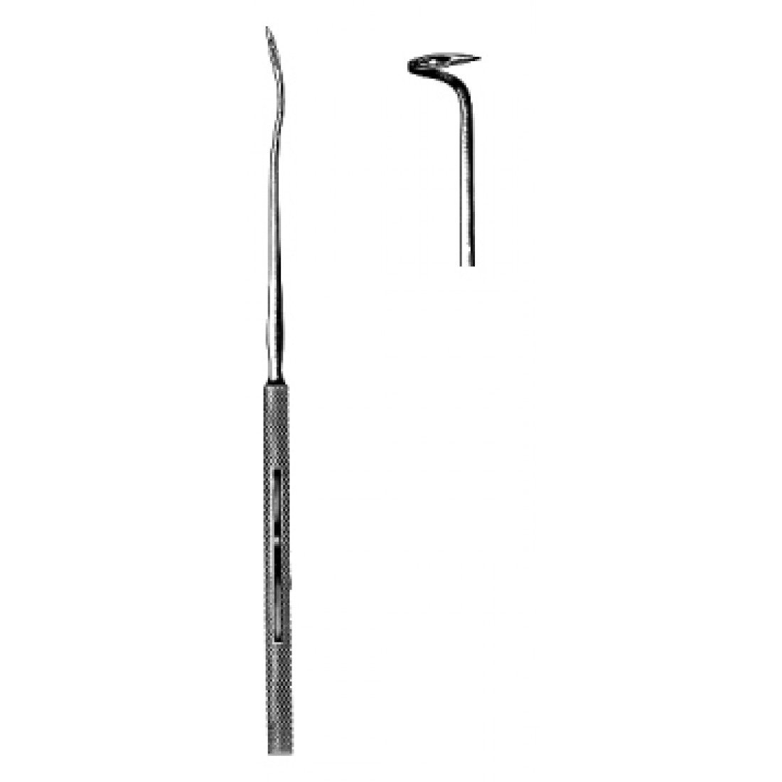 46.0774.06 Yankauer Septum Sütur İğnesi 17cm