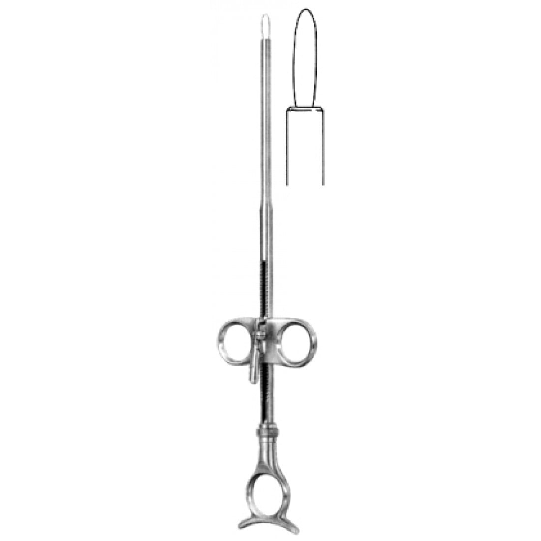 50.0270.28 Eves Tonsil Kıskacı Kilitli  28cm