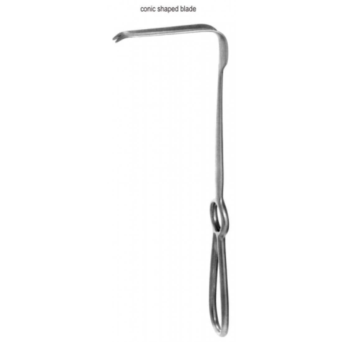 49.0242.22 Obwegeser Ramus Ekartör 12-22x70mm, 22cm