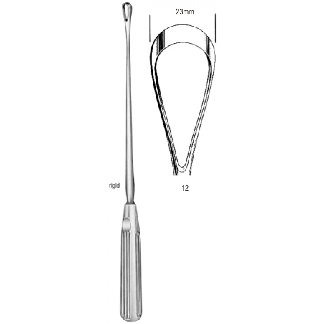 60.0840.23 Sims Rahim Küreti Sert Keskin 23mm 31cm Fig.12