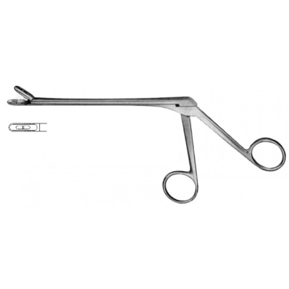 30.0614.03 Caspar Laminectomy Rongeur str 3x12mm, 18.5cm