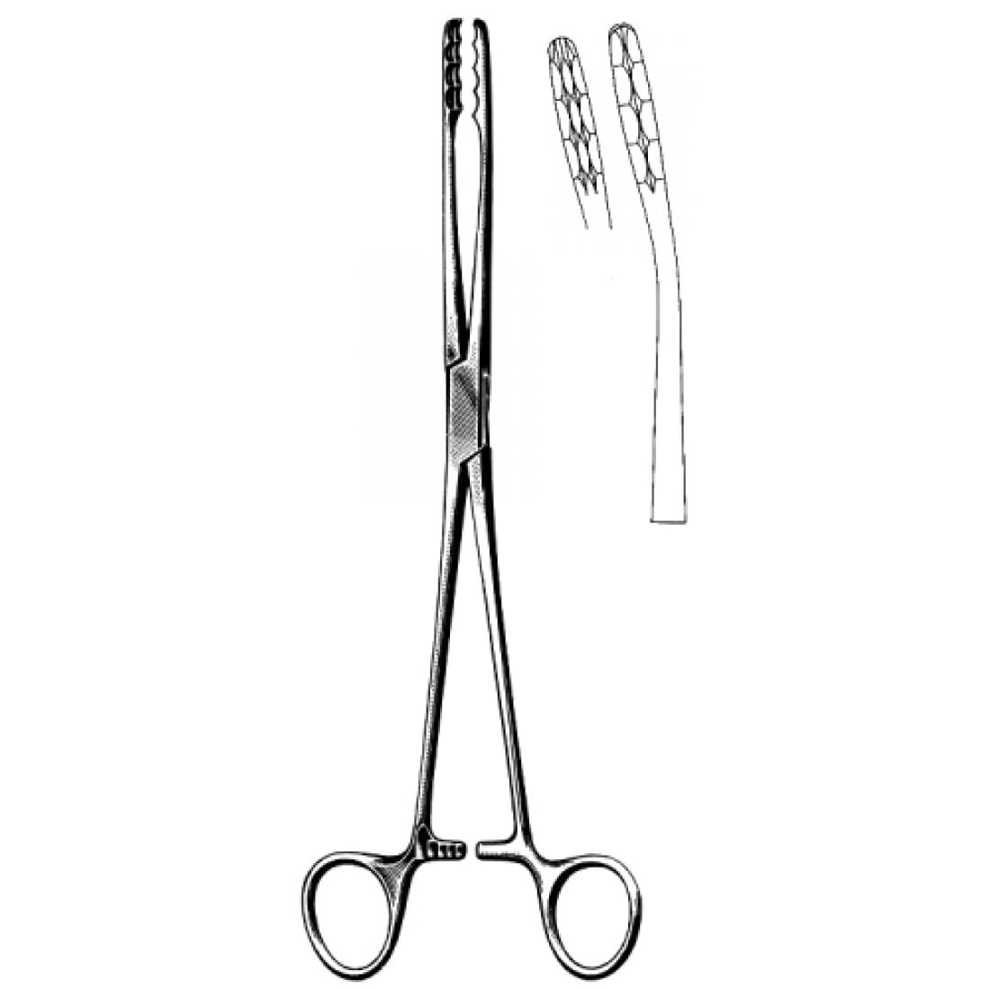 16.0091.22 Ulrich Forseps cvd 22cm