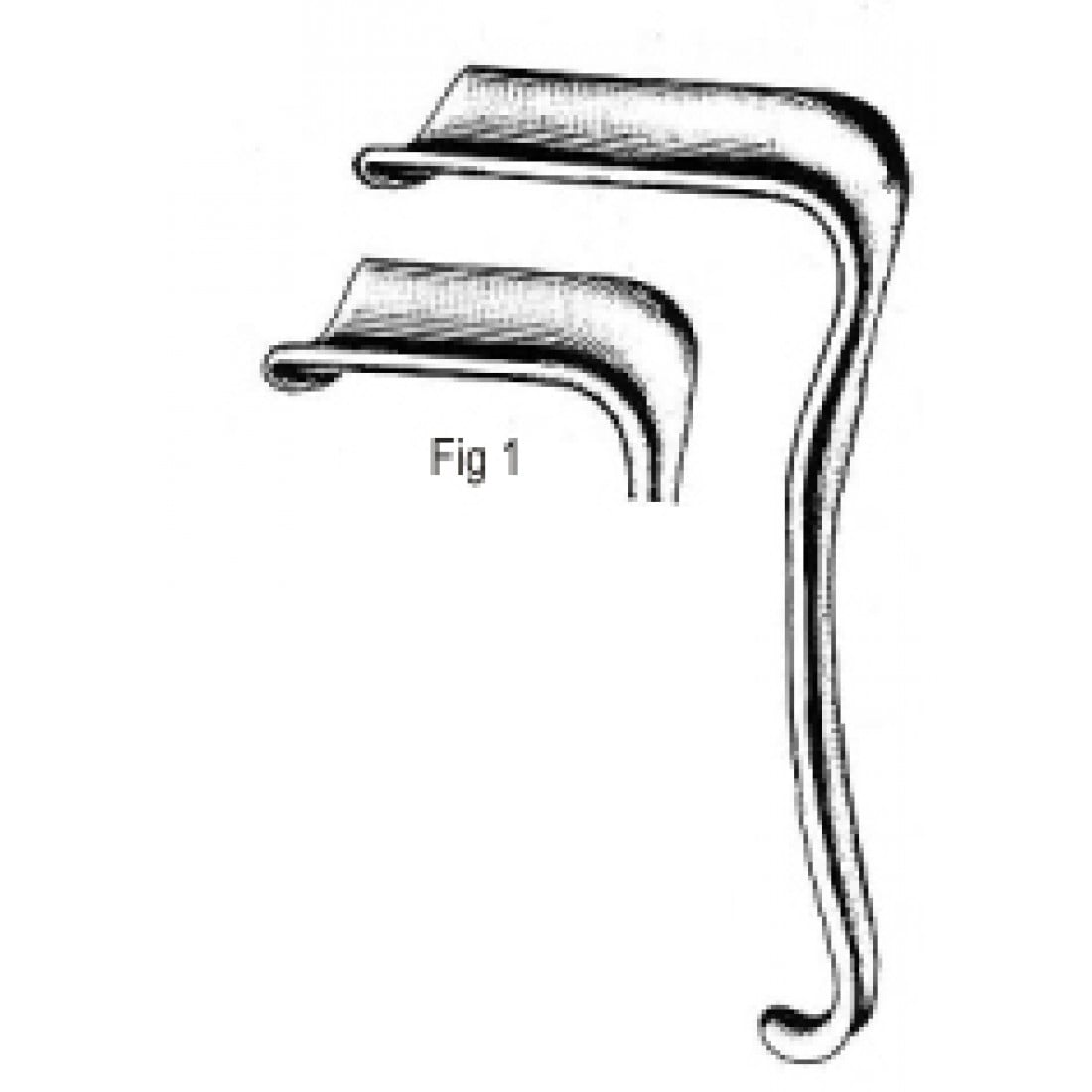 60.0084.01 Eastmann Vajinal Spekulum 75x35mm
