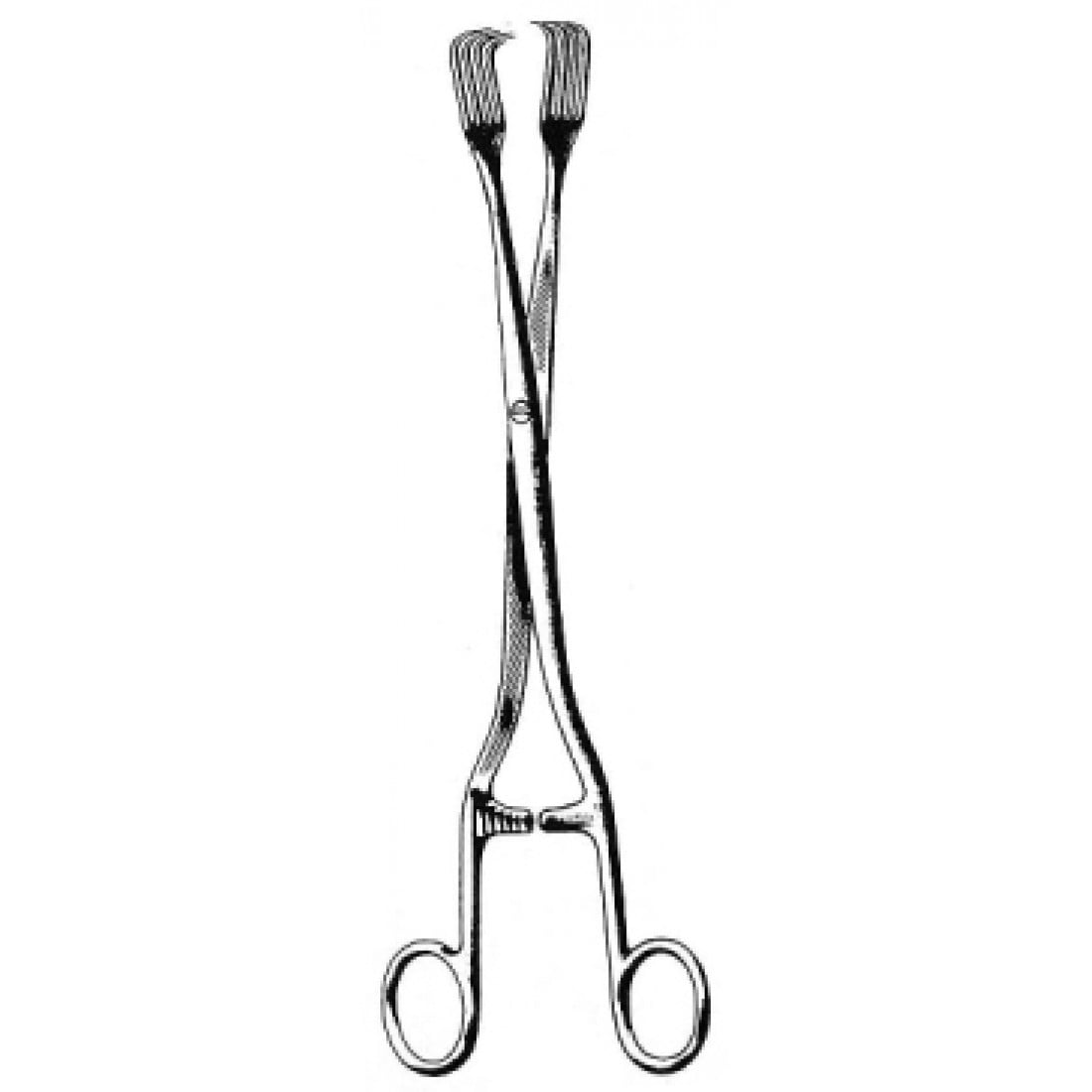 60.0668.28 Pratt Vulsellum Forseps 28cm