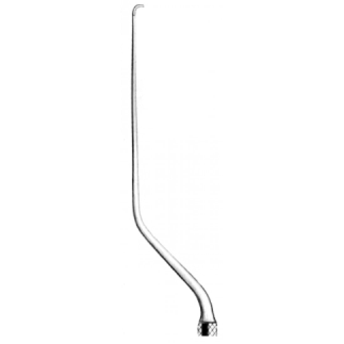 30.0440.19 Yasargil Mikro Araknoid Bıçak Eğri  19cm