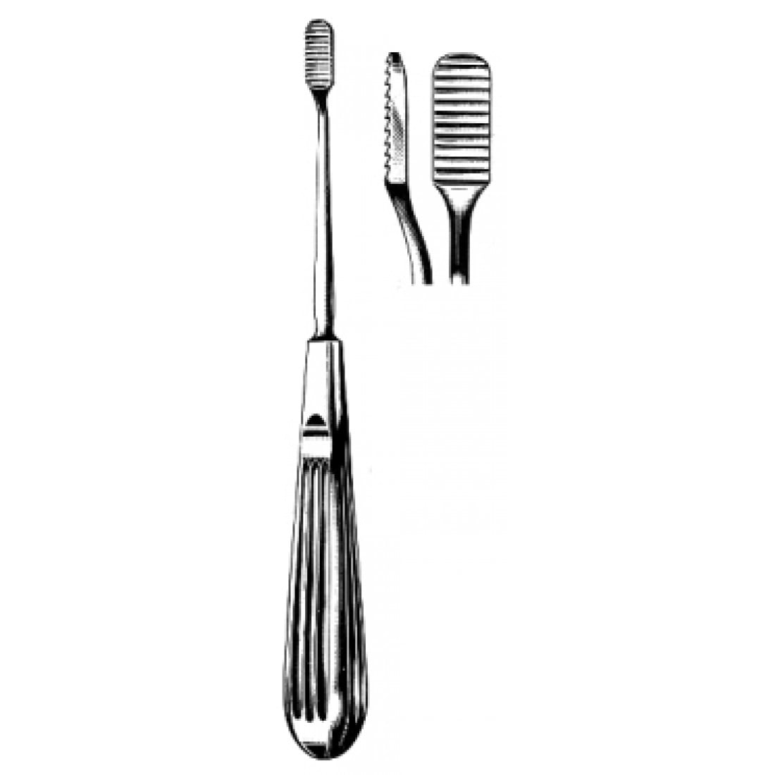 46.0674.18 Lewis Joseph Nazal Raspa İnce Dişli 18cm