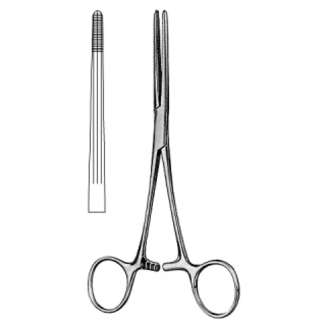 14.0256.16 Rochester Carmalt Hemostatik Forseps Düz 16cm
