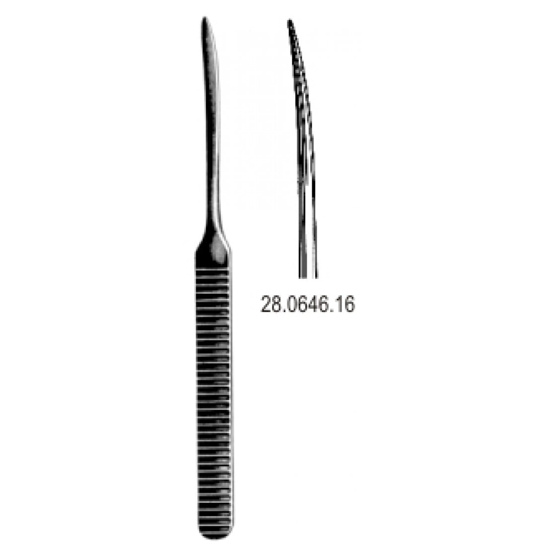 28.0646.16 Williger Elevatör 5.0mm 16.5cm