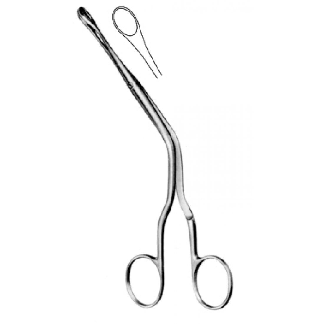 46.0164.02 Luc Nazal  Forseps Fig.2, 19cm