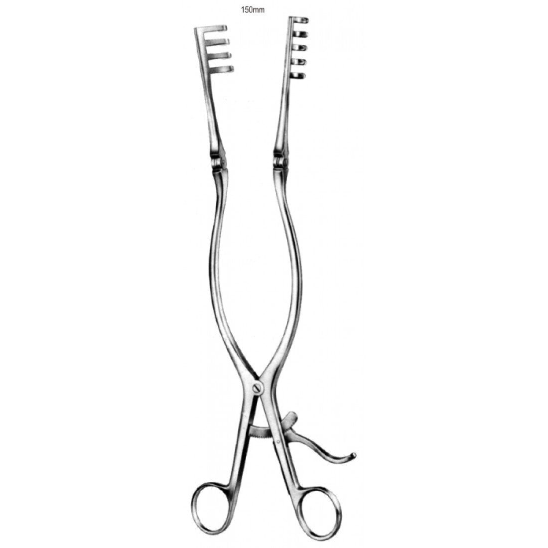 19.0216.32 Adson Laminektomi Ekartör Künt 32cm