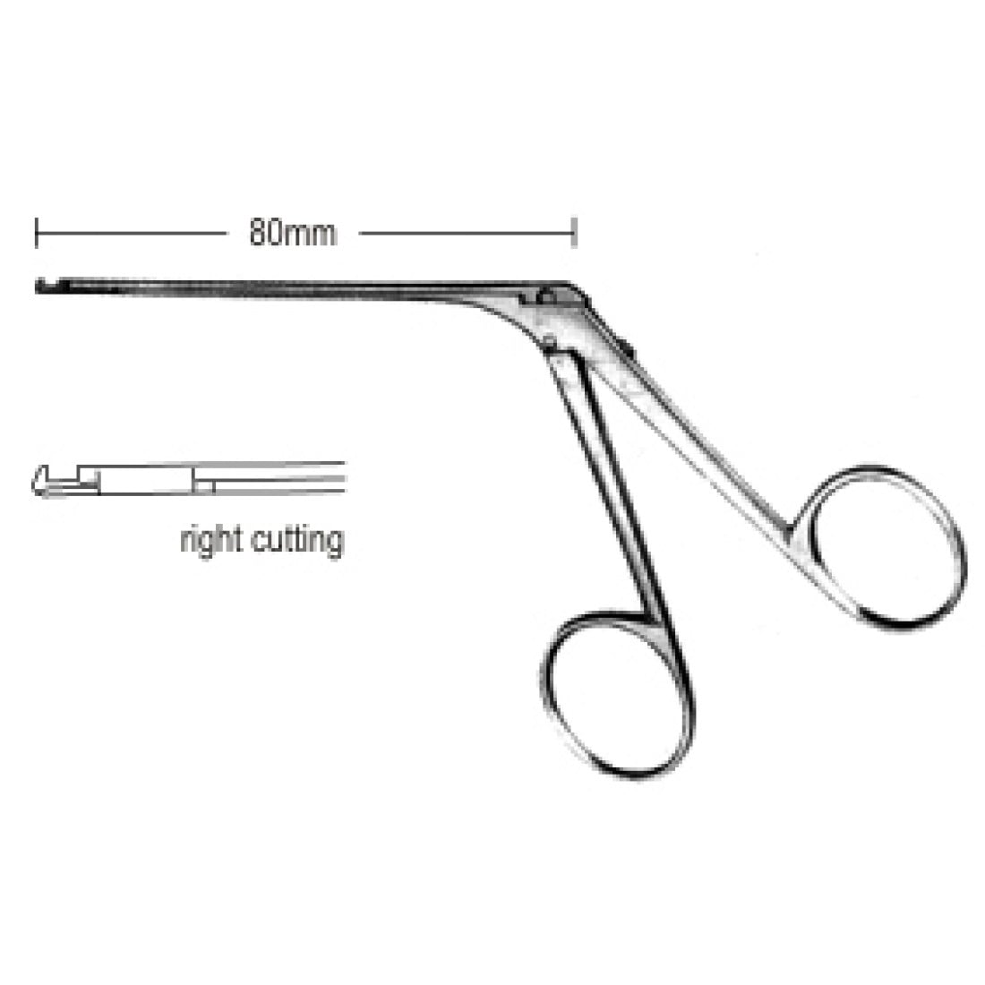 44.0164.02 Dieter Malleus Panç Sağ Kesim 8cm