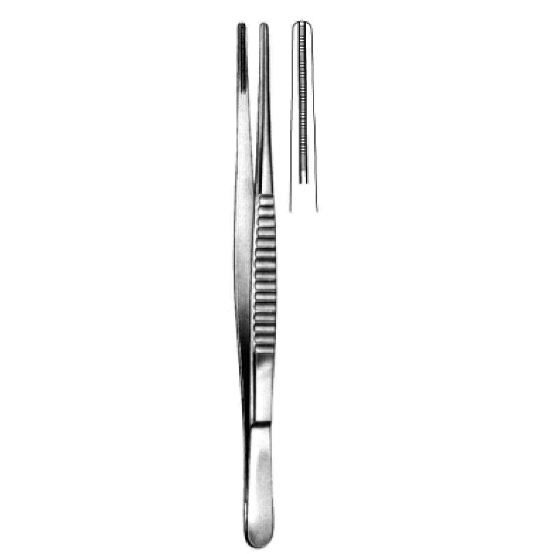 34.0040.20 DeBakey Atravmatik Doku Forsepsi 3.5mm, 20cm