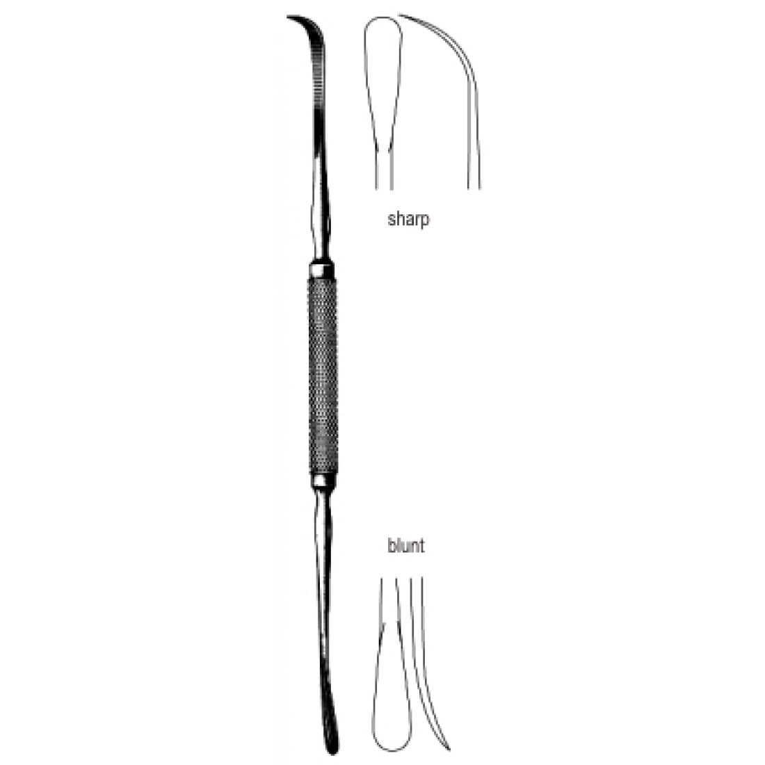 46.0454.20 Freer Elevatör Keskin/Künt 20.5cm