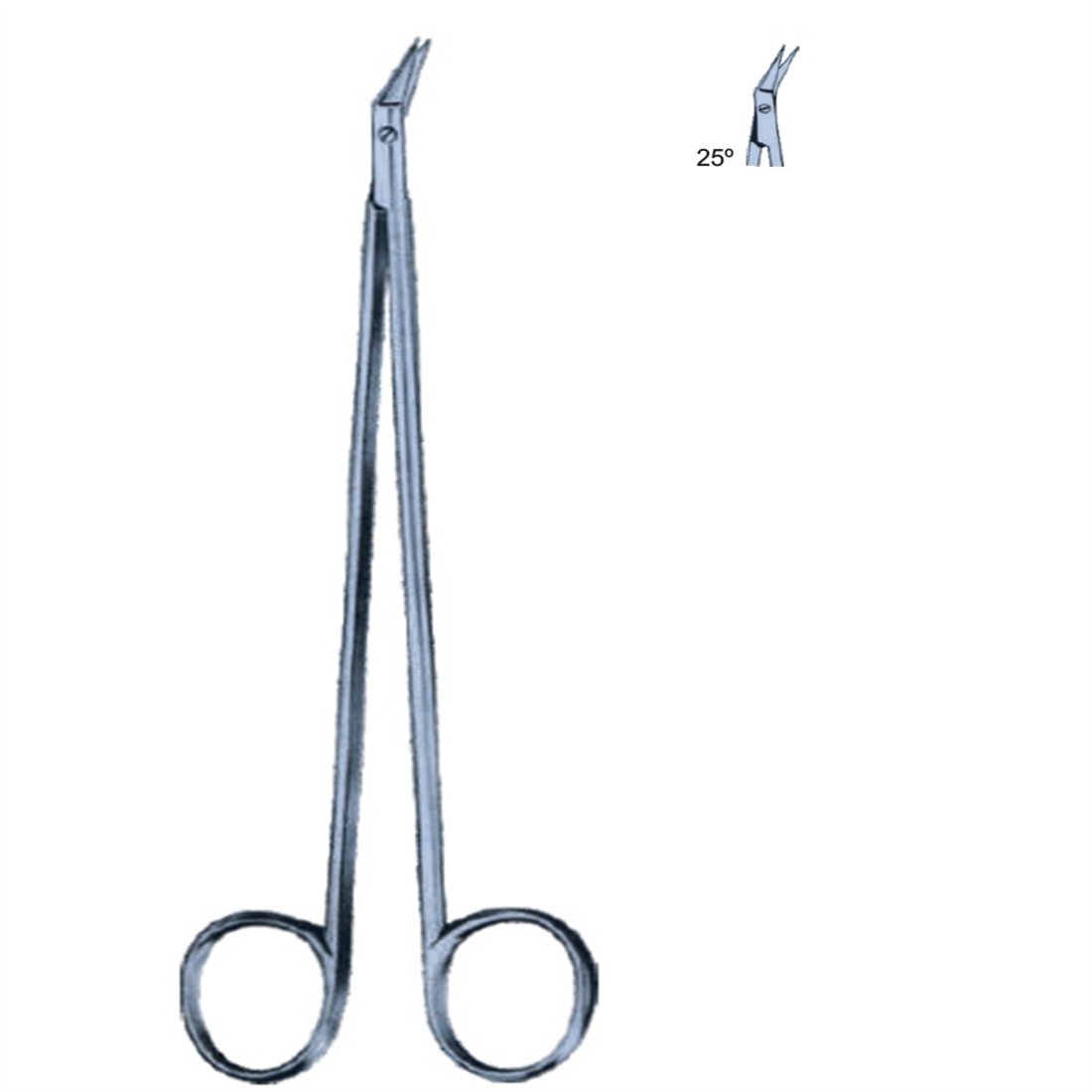 10.9544.25 Diethrich Hegemann Koroner Makas 25ø 18cm