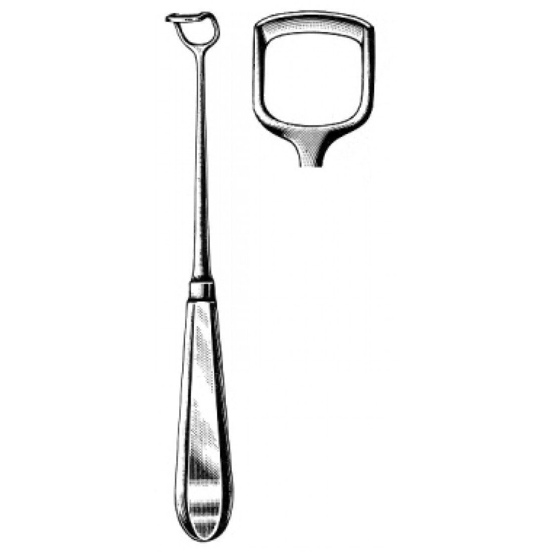 46.0852.04 Beckmann Adenoid Küret 19mm  22cm Fig.4