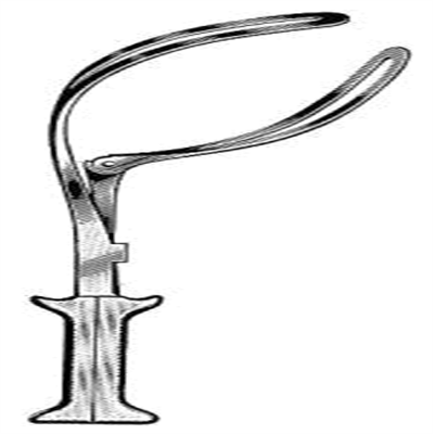 62.0180.36 Barton Doğum Forsepsi 36cm