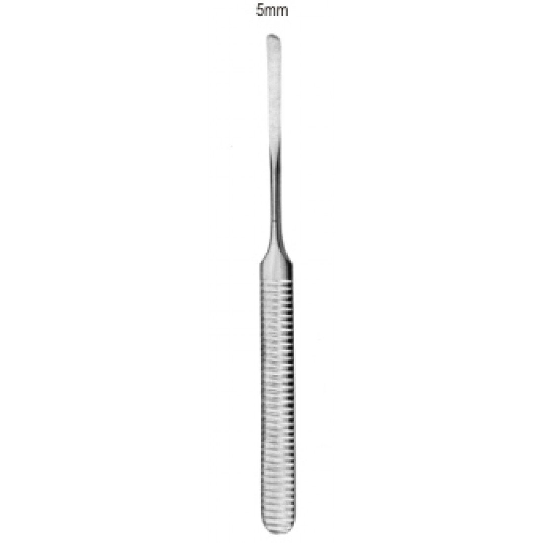 49.0440.03 Williger Periost Elevatör Keskin 5mm, 16.5cm