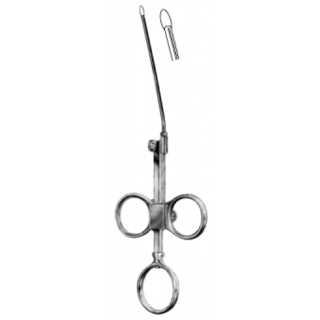 44.0262.16 Krause Voss Kulak Polip Kıskacı 16cm