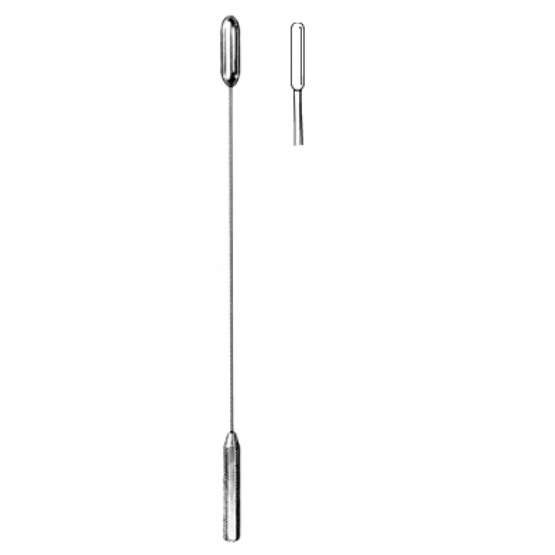 34.0828.25 DeBakey Vasküler Dilatör 2.5mm, 35cm