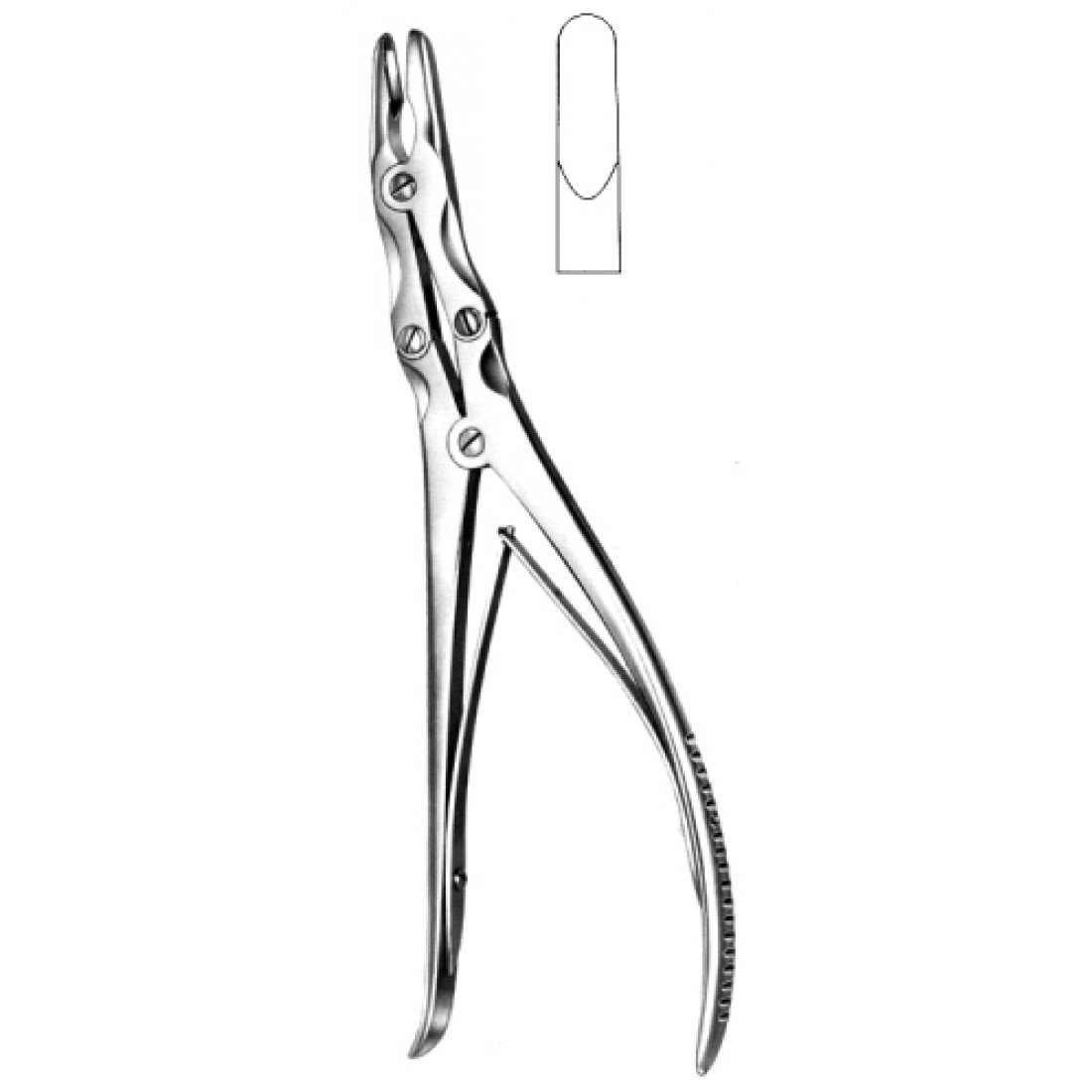 28.1334.01 Leksell-Stille Ronjur 8mm, 23cm