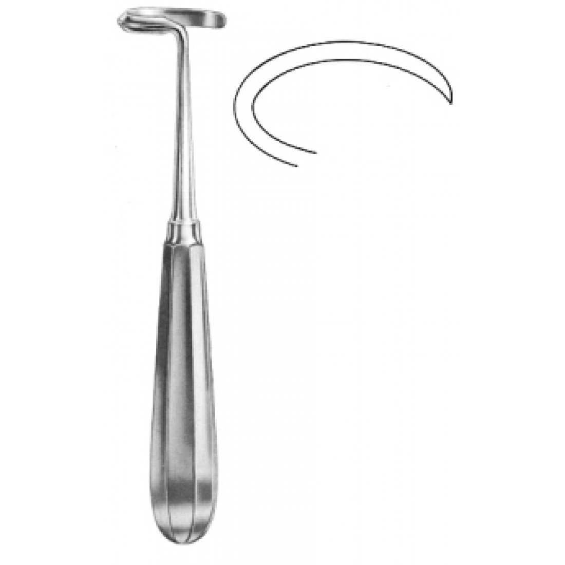 28.0490.01 Doyen Elevatör, Sol, Yetişkin 17cm