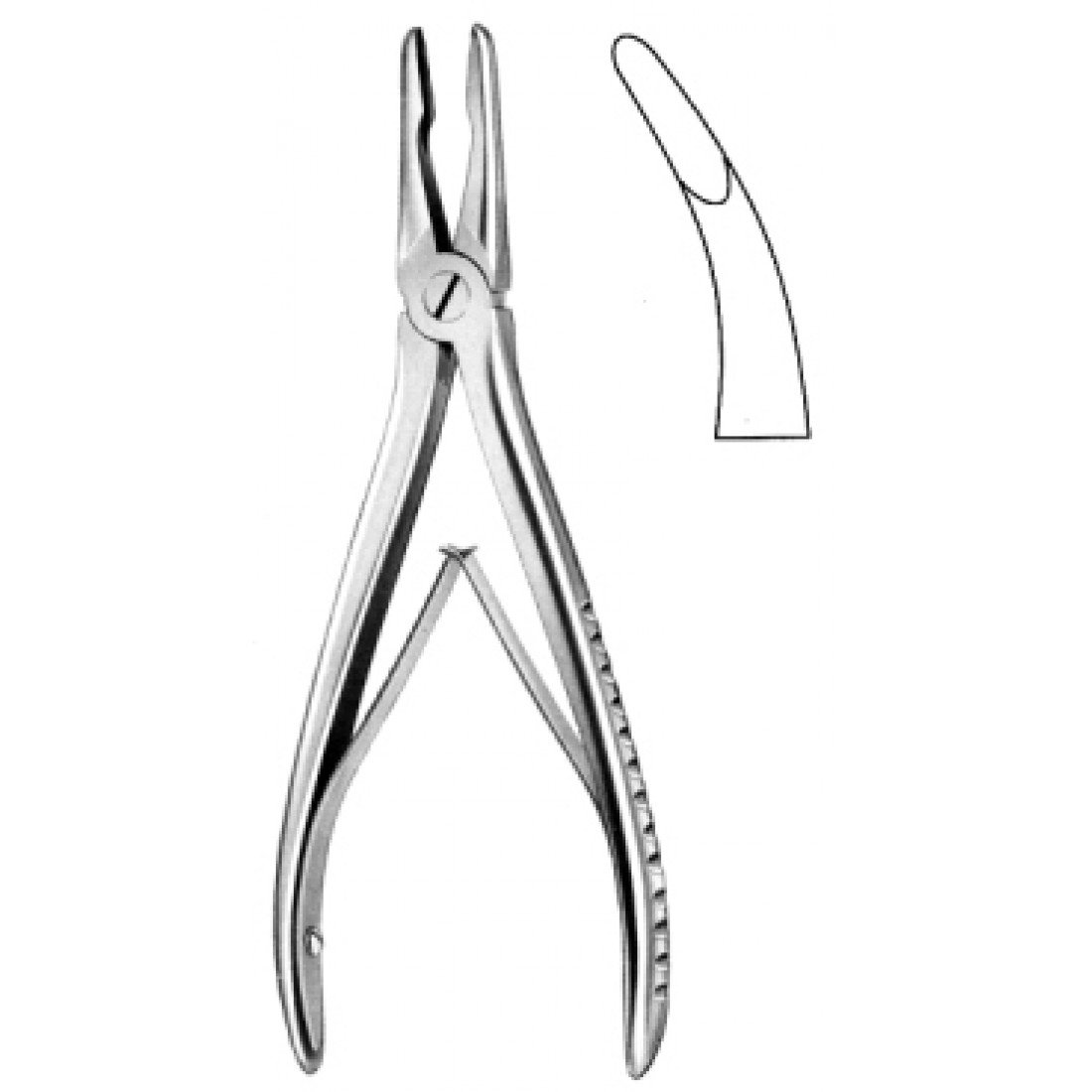 28.1174.03 Jansen Kemik Ronjuru Çok Eğri 18cm
