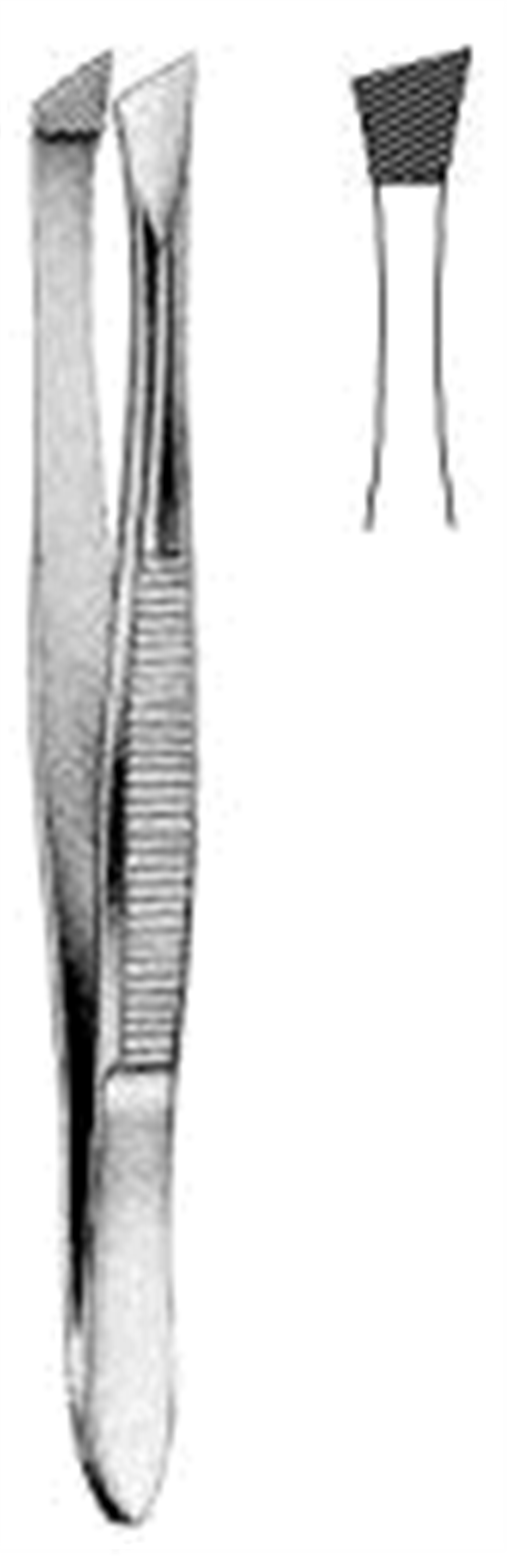 12.0438.09 Bergh Cilia Forseps  9cm
