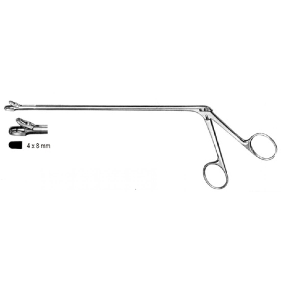 60.0798.00 Eppendorfer Biyopsi Forsepsi 4x8mm, 20cm