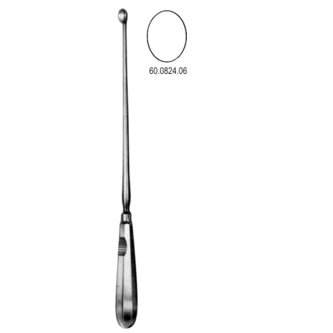 60.0824.06 Schroeder Rahim Kepçesi Keskin 14.5mm, 30cm