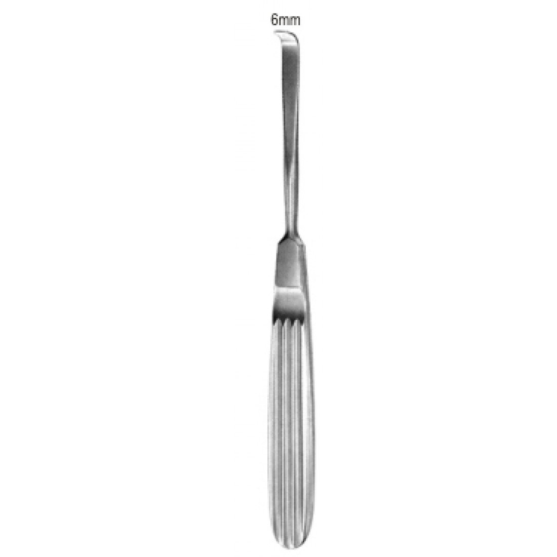 49.0430.03 Kreidler Periost Elevatör Keskin 6mm, 18cm