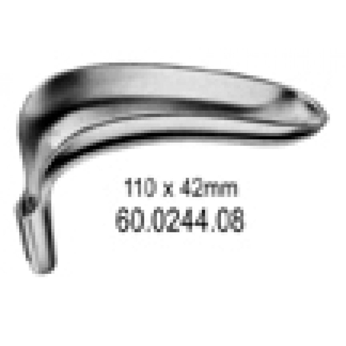 60.0244.08 Bozemann Vajinal Spekulum Ucu 110x42mm