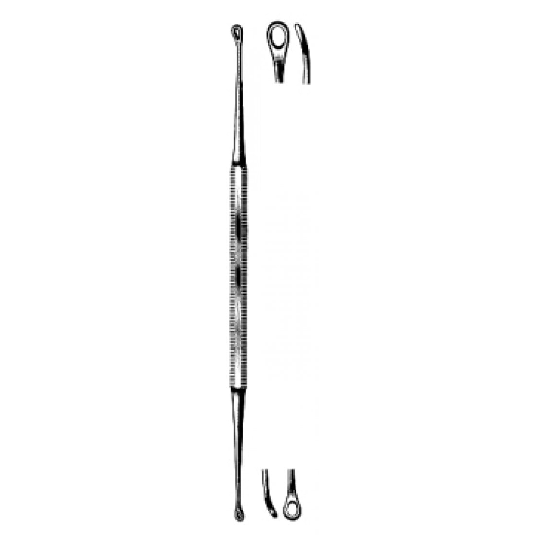 44.0334.17 Mod.Martin Küret Künt Çift Taraflı 17cm