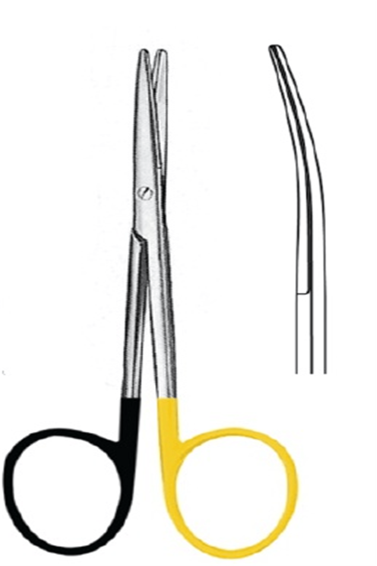 09.5301.10 Lexer Baby Operasyon Makası Eğri 11cm S/CUT TC