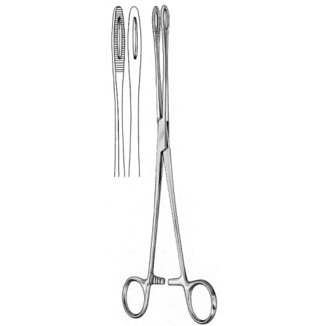 16.0076.25 Foerster Forseps  str 25cm