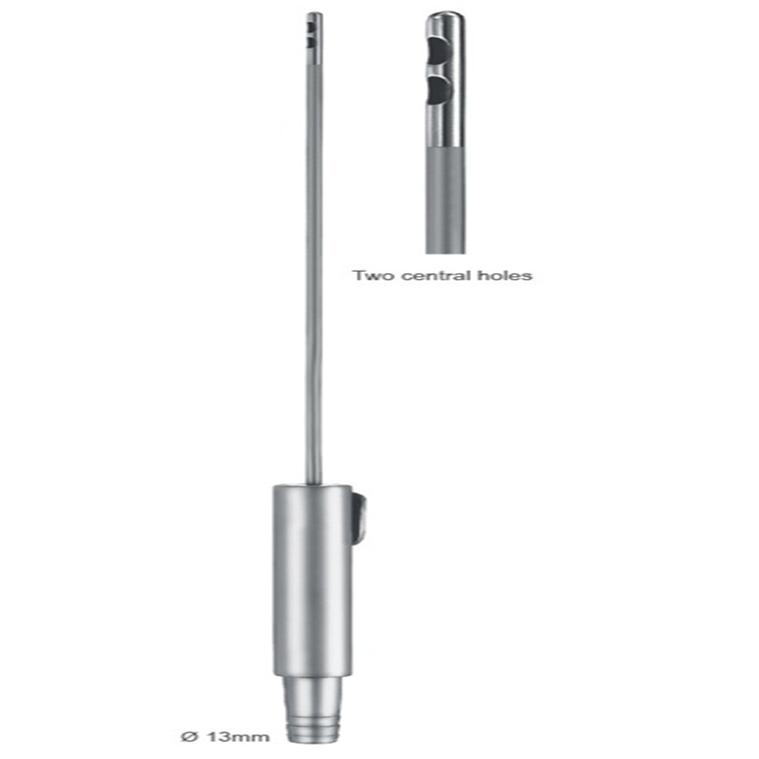 07.0380.25 Liposakşın Kanülü İki Orta Delik 4mm,