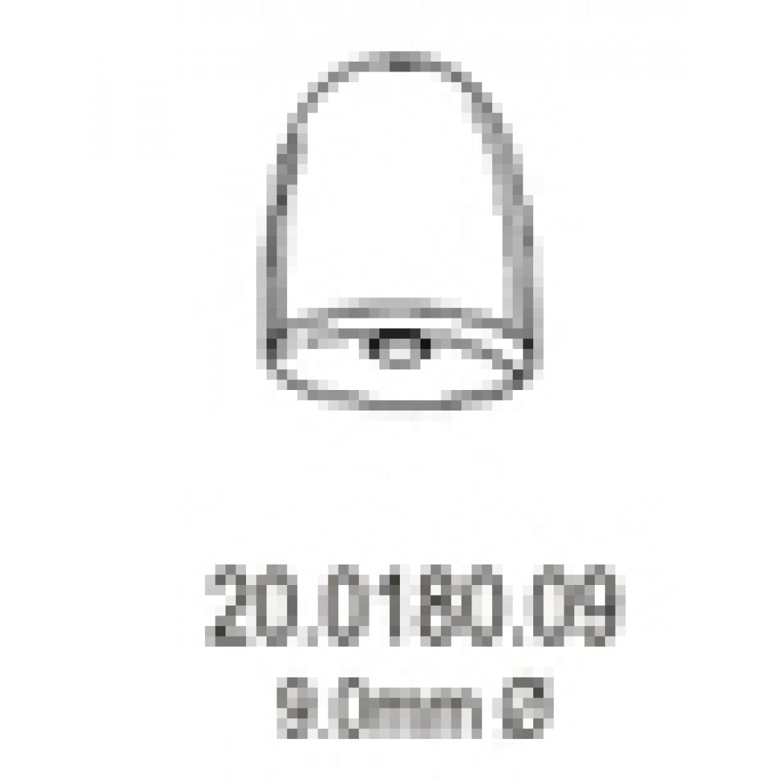 20.0180.09 Nabatoff Metal Sonda Uç 9mm