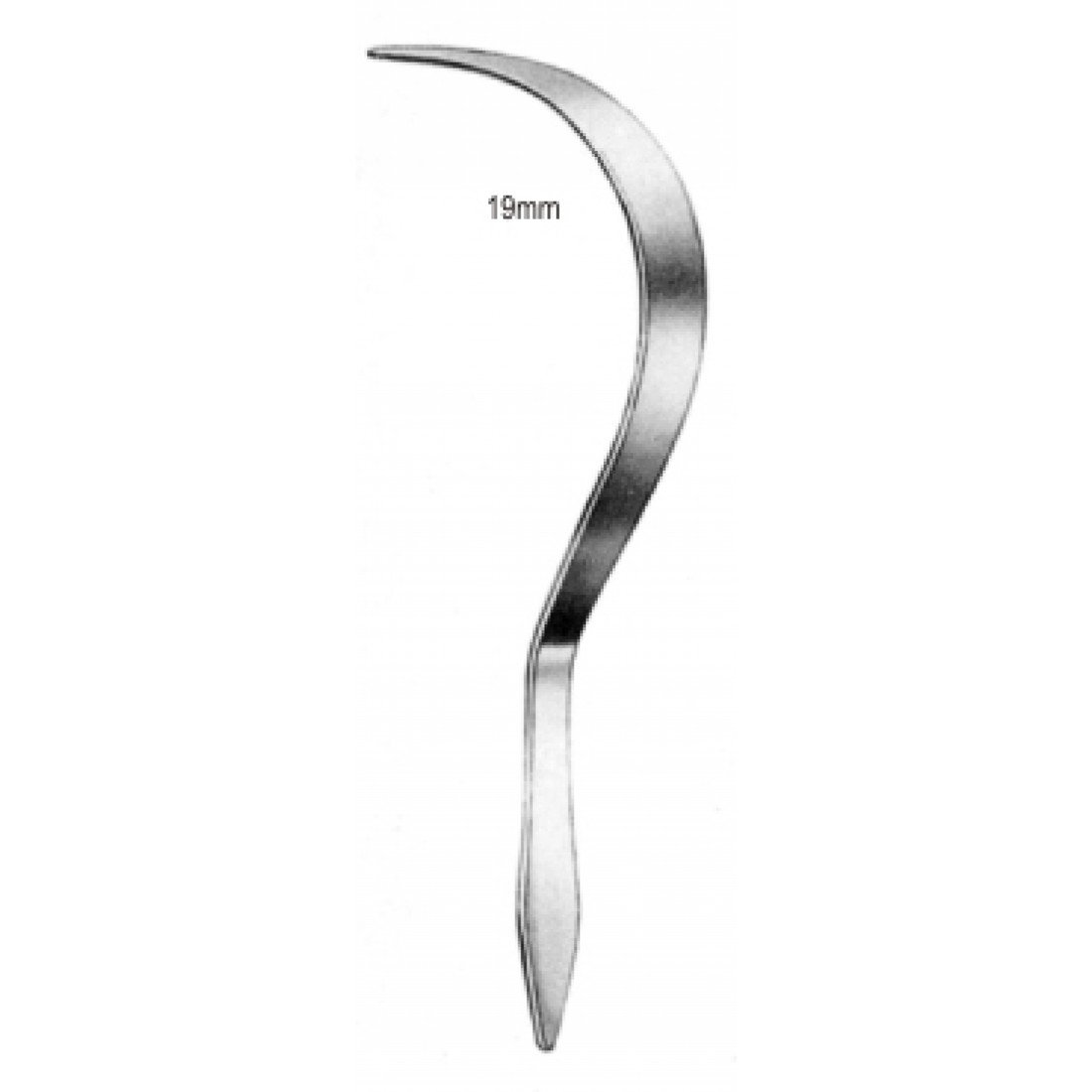 18.0600.01 Deaver Retractor 19x180mm