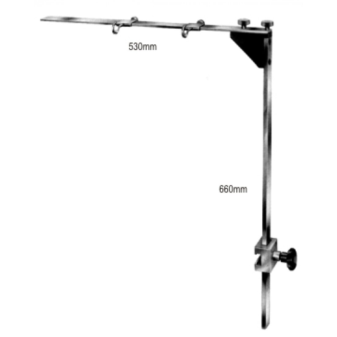 19.0546.00 Sternal Abdominal Ekartör tek taraflı  530x660mm