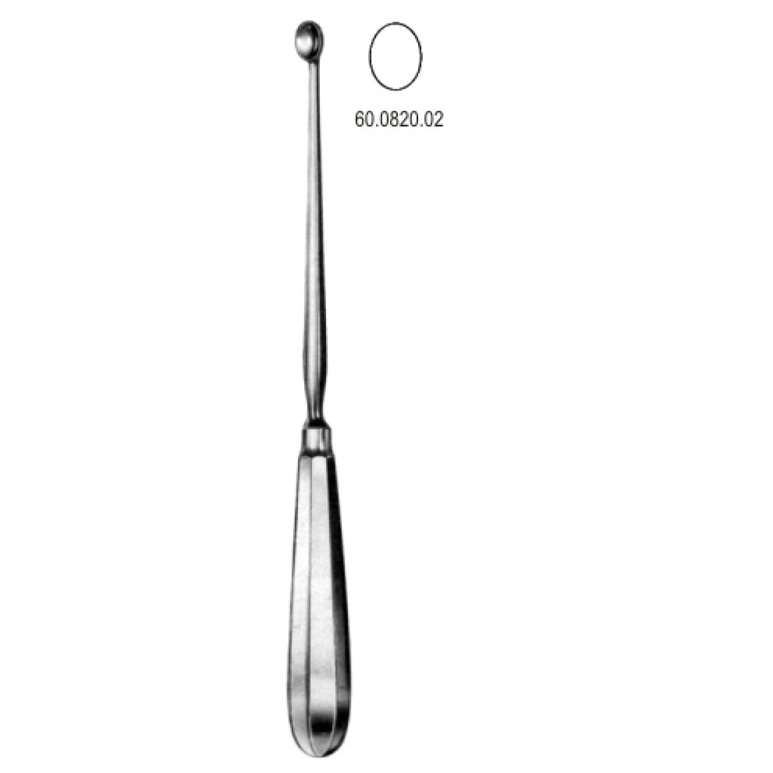 60.0820.02 Simon Rahim Kepçesi Keskin 25cm