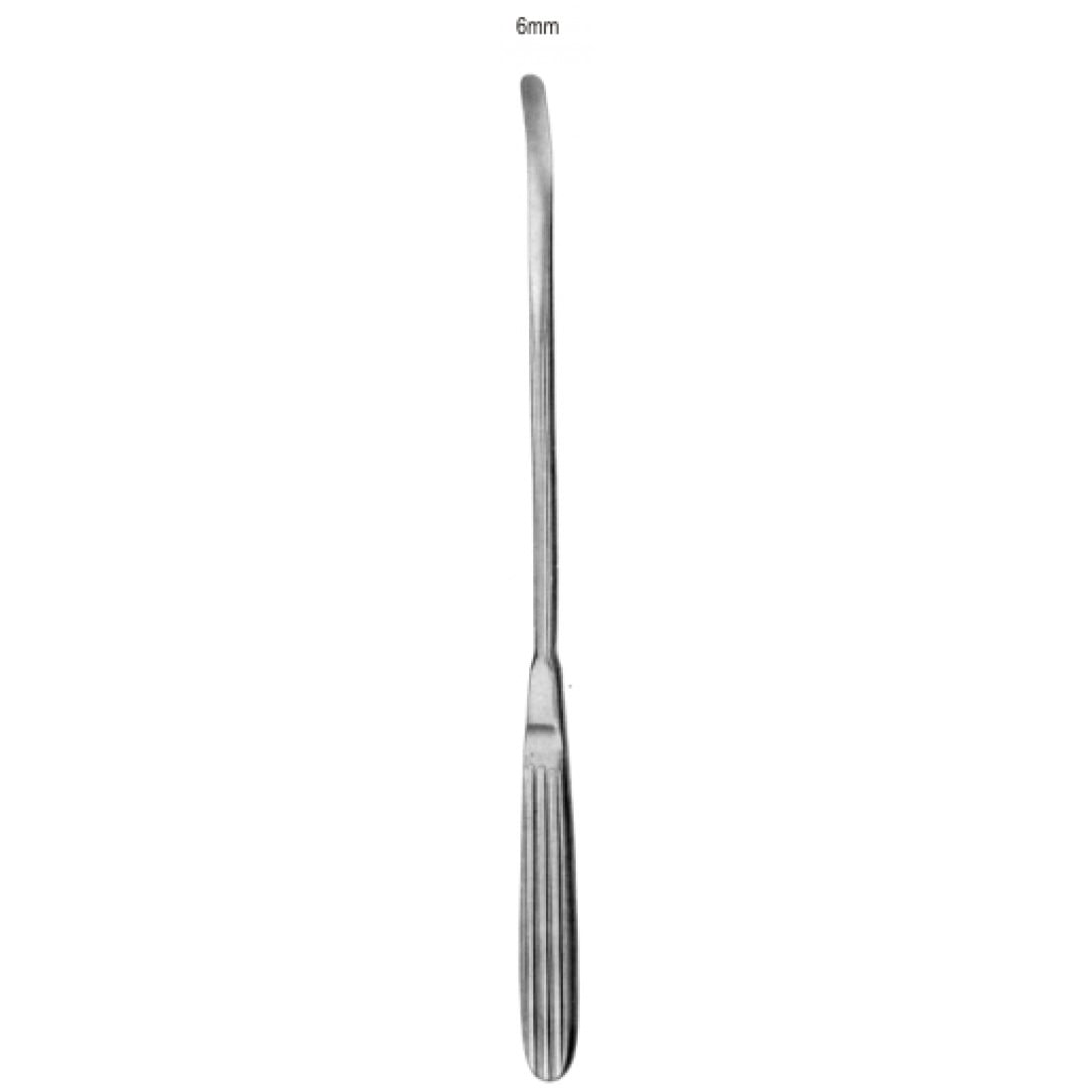 49.0470.24 Periost Elevatör Eğri Keskin 6mm, 24cm